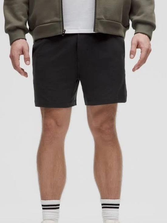 lululemon athletica Other - Lululemon Soft Jersey Lounge Shorts Black Drawstring Men’s Large